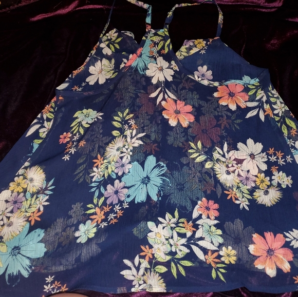 Colorful floral print camisole - Picture 4 of 4